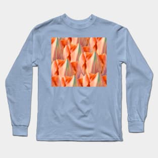 Tulipa  'Orange Princess'   AGM   Double Late Tulip Long Sleeve T-Shirt